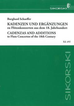Cadenzas and Additions to Flute Concertos of the 18th Century 
