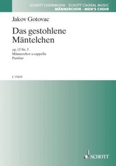 Das gestohlene Mäntelchen op. 15/3 Standard