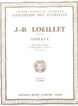 Sonate en sol mineur 