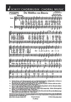 Drei Shanties und Seemannslieder Nr. 3 Standard