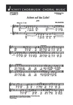 18 Chorlieder Nr. 1 