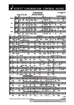 7 Hölderlin-Chöre GeWV 40 Nr. 1 und 2 Standard