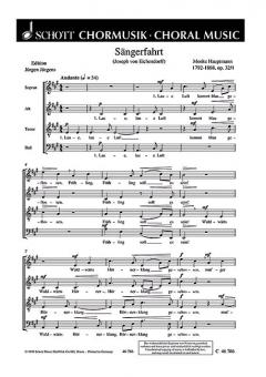 6 Chorlieder op. 32 Nr. 1 Standard