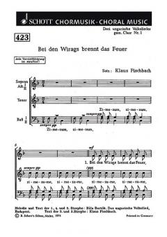 Drei ungarische Volkslieder Nr. 1 Standard