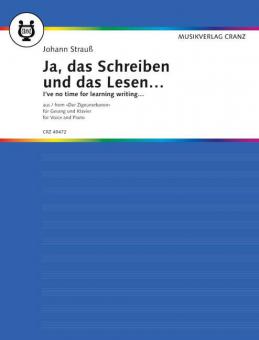 Ja, das Schreiben und das Lesen Standard