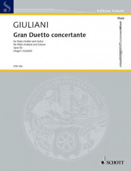 Gran Duetto concertante op. 52 Standard