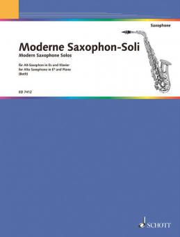 Modern Saxophone Solos 