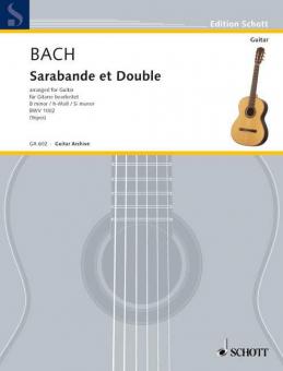 Sarabande and Double B Minor BWV 1002 Standard