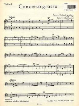 Concerto Grosso D Major Op. 3/1 