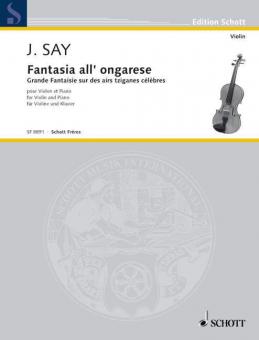 Fantasia all'ongarese Standard
