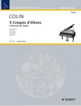 5 Croquis d'élèves op. 28 Standard