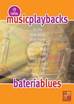 Music Playbacks CD: Bateria Blues 