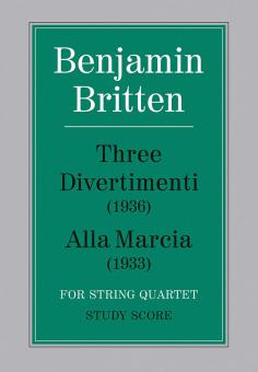 Three Divertimenti (1936) and Alla Marcia (1933) 
