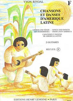 Chansons et danses d'Amérique latine F 