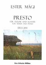Presto (Violine & Klavier) 