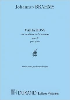 Variations sur un thème de Schumann 