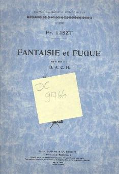 Fantaisie Sur Bach Piano 
