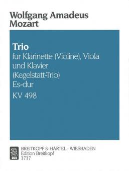 Trio E Flat Major K.498 