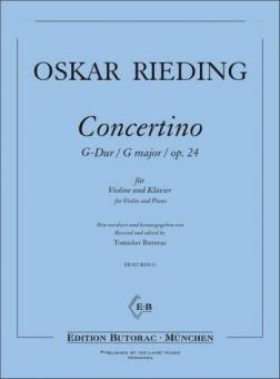 Concertino G-dur Op. 24 