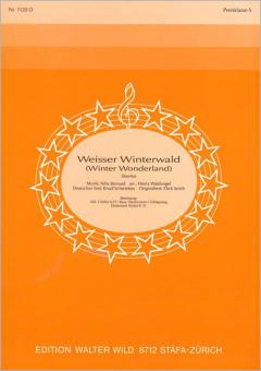 Weißer Winterwald 