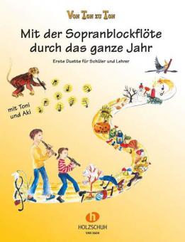 Mit der Sopranblockflöte durch das ganze Jahr 