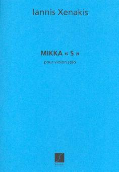 mikka 's' pour Violon Solo 