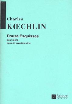 12 Esquisses Vol.1 Piano 