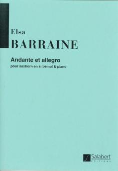Andante et Allegro pour Saxhorn En Si Bemol et Pi 