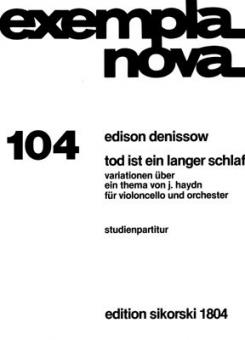 Tod ist ein langer Schlaf 