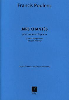 Airs Chantes pour Soprano et Piano 