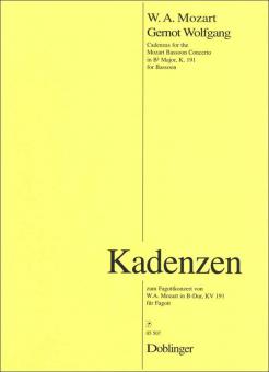 Kadenz zu W.A.Mozart Fagottkonzert in B-Dur 