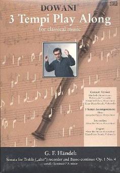 Sonate op. 1 Nr. 4 in a-moll 