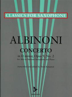 Concerto in D Minor op. 9/2 