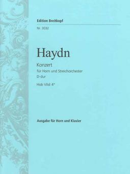 Horn Concerto D major Hob. VIId: 4 