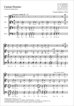 Cantate Domino Standard
