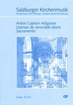 Litaniae de venerabili altaris Sacramento 