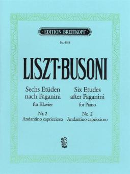 6 Etuden nach Paganini Nr. 2 
