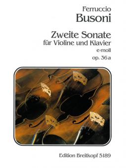 2. Sonate e-moll op. 36a 