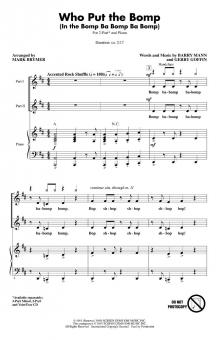 Who Put The Bomp Standard