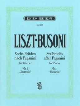 6 Etüden nach Paganini Nr. 1 