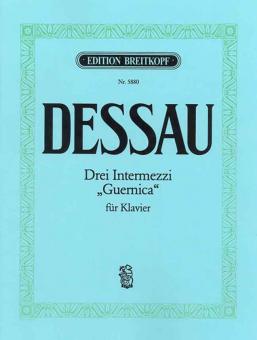 3 Intermezzi und "Guernica" für Klavier 