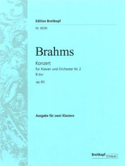 Klavierkonzert Nr. 2 B-Dur op. 83 