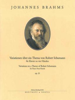 Variationen über ein Thema von Robert Schumann op. 23 