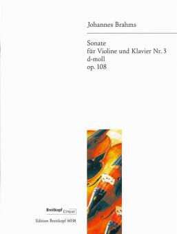 Sonata D Minor Op. 108 