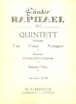 Quintet In F Major Op. 4 