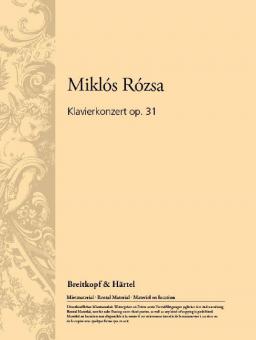 Klavierkonzert op. 31 