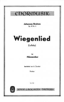 Lullaby Op. 49/4 