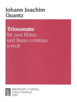 Triosonate e-Moll 