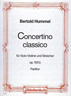 Concertino Classico D Major Op. 103B Standard