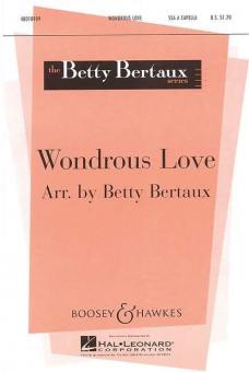 Wondrous Love 